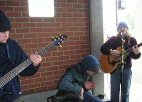 A Band Performend